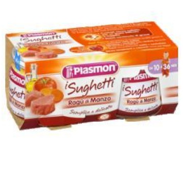 PLASMON SUGH RAGU'MANZO 2X80G