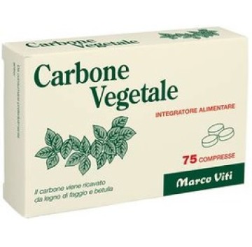 MARCO VITI carbone vegetale integratore 25 compresse-OFFERTISSIMA-ULTIMI PEZZI-ULTIMI ARRIVI-PRODOTTO ITALIANO-