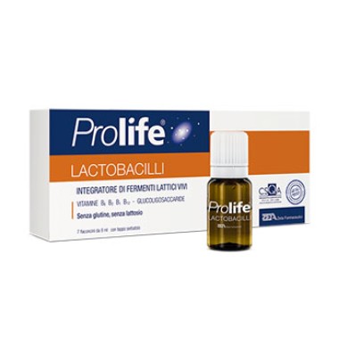 Prolife Lactobacilli 7 Flaconcini da 8 ml -OFFERTISSIMA-ULTIMI PEZZI-ULTIMI ARRIVI-PRODOTTO ITALIANO-