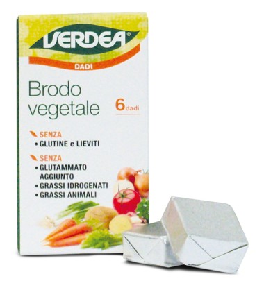 VERDEA BRODO 6CUBETTI 10G