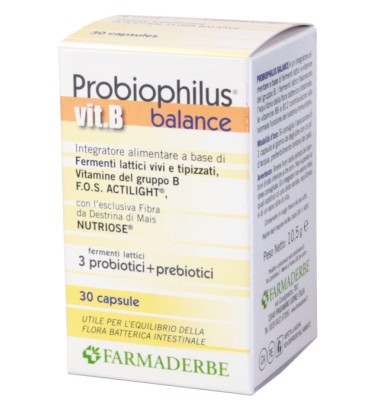 PROBIOPHILUS VITAMINA B 30CPS