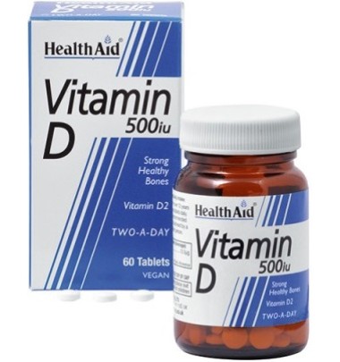 VITAMINA D 500IU 60CPR HEALTH