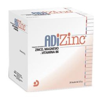 ADiZinc Zinco Magnesio Vitamina B6 Integratore Alimentare 20 Bustine