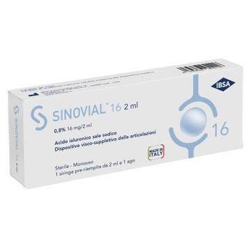 SINOVIAL 16 0,8% 16MG/2ML 1F