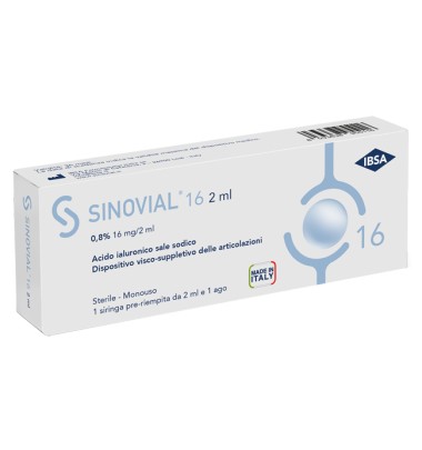 SINOVIAL 16 0,8% 16MG/2ML 1F