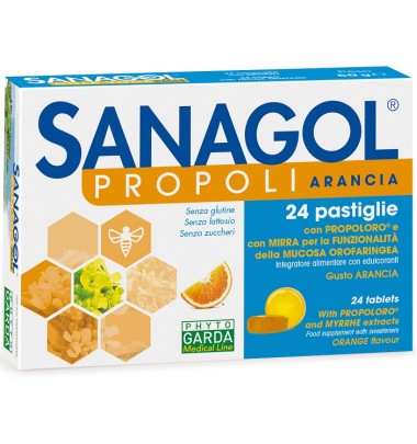 SANAGOL PROPOLI S/Z ARANCIA 24