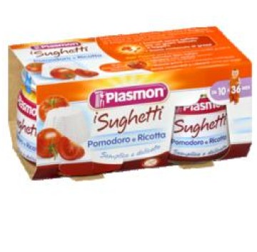 PLASMON SUGH POMOD+RICOT 2X80G