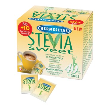 Hermesetas Stevia 50+10bust