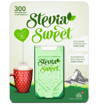 Hermesetas Stevia 300cpr