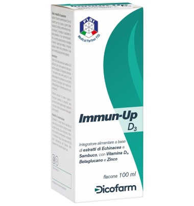 Immun Up D3 100ml-CONFEZIONE ITALIANA ULTIMO ARRIVO DICEMBRE 2020-