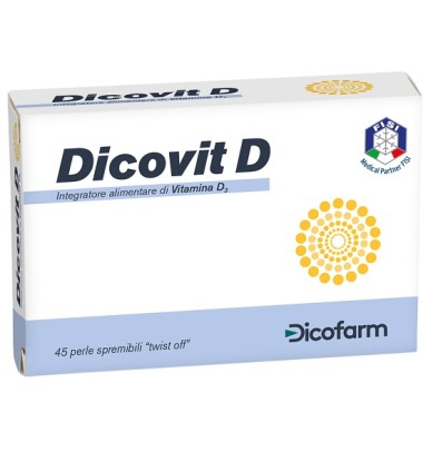 Dicovit D 45 Perle-CONFEZIONE ITALIANA ULTIMO ARRIVO DICEMBRE 2020-