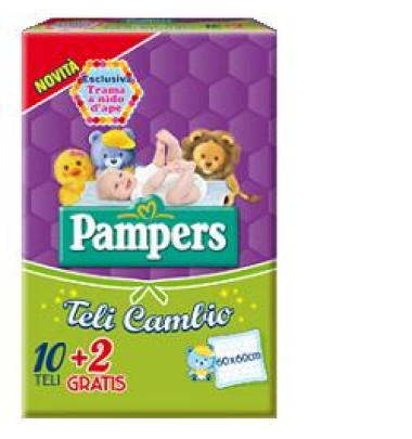 PAMPERS TELO CAMBIO 10+2PZ 3547