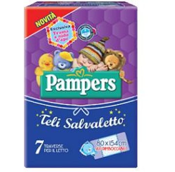 PAMPERS TRAV SALVA LETTO 7P 1082