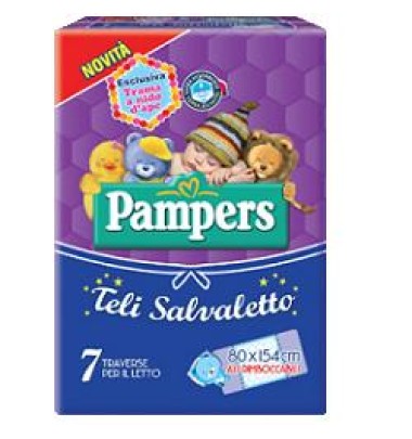 PAMPERS TRAV SALVA LETTO 7P 1082