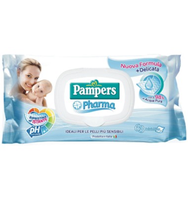 PAMPERS PHARM SALV SENS 63P 5910