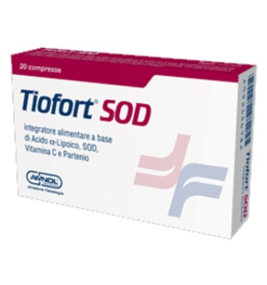 TIOFORT SOD 20 COMPRESSE 1000MG