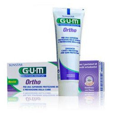 GUM ORTHO GEL DENTIFRICIO 75ML -PRODOTTO ITALIANO-OFFERTISSIMA-ULTIMI PEZZI-