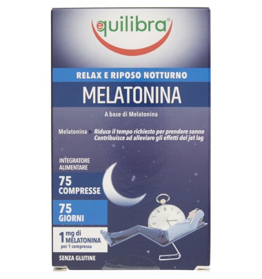 EQUILIBRA MELATONINA 75CPR 1MG