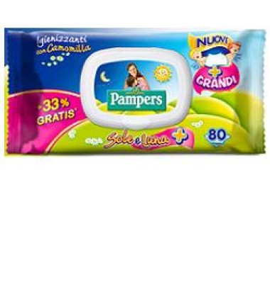 PAMPERS SOLEL WIPES 60+20 8324<<