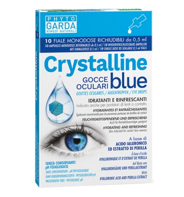 CRISTALLINE BLU GOCCE OCUL 10F