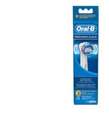Oral-B Refill EB20-3 Precision Clean 3 Testine di Ricambio