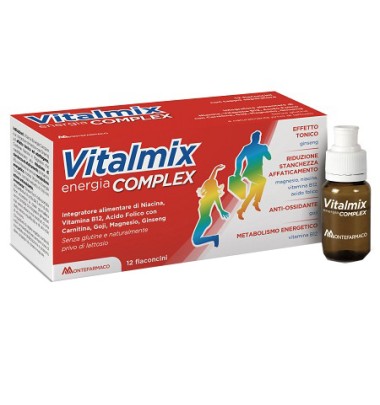 Vitalmix Complex Integratore Alimentare 12 Flaconcini da 10 ml-OFFERTISSIMA-ULTIMI PEZZI-ULTIMI ARRIVI-PRODOTTO ITALIANO-