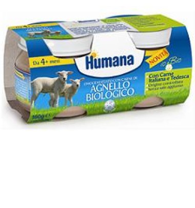 HUMANA OMOG AGNELLO BIO 2X80G