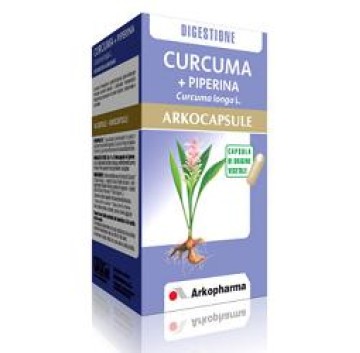 Curcuma + piperina Arkocapsule 45 capsule vegetali