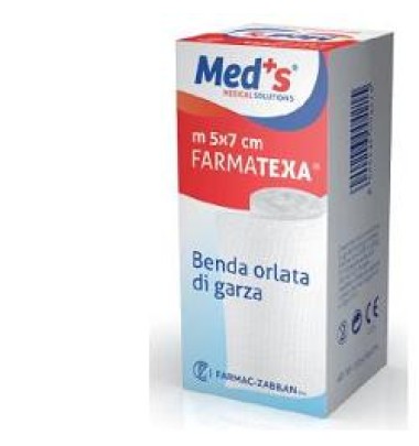 Farmac-zabban Meds Benda Orlata 12/8 7x500 Cm -ULTIMI ARRIVI-PRODOTTO ITALIANO-OFFERTISSIMA-ULTIMI PEZZI-