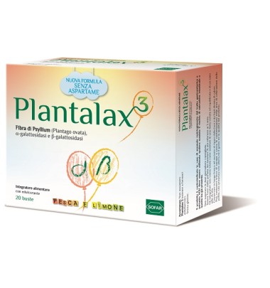 Plantalax 3 Pesca e Limone 20 Bustine -OFFERTISSIMA-ULTIMI PEZZI-ULTIMI ARRIVI-PRODOTTO ITALIANO-