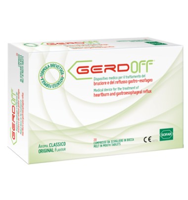 Gerdoff 20 compresse masticabili-OFFERTISSIMA-ULTIMI PEZZI-ULTIMI ARRIVI-PRODOTTO ITALIANO-