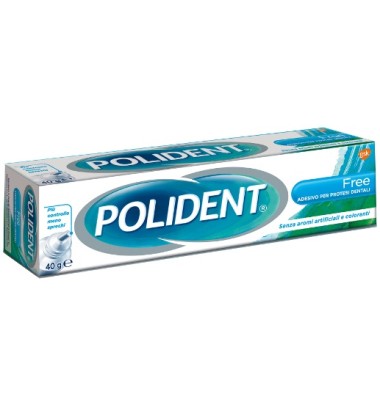 Polident Free 40g -OFFERTISSIMA-ULTIMI PEZZI-ULTIMI ARRIVI-PRODOTTO ITALIANO-