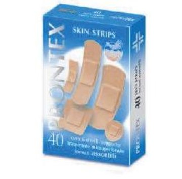 PRONTEX SKIN STRIPS ASSORT 40PZ