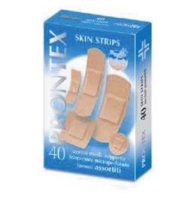 PRONTEX SKIN STRIPS ASSORT 40PZ