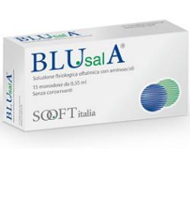 BLUsalA Collirio 15 Flaconcini Monodose da 0,30 ml