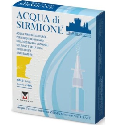 Acqua Sirmione Minerale Naturale 6 flaconi da 15 ml -OFFERTISSIMA-ULTIMI PEZZI-ULTIMI ARRIVI-PRODOTTO ITALIANO-