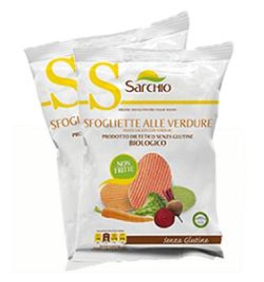 SARCHIO SFOGLIETTE VERDURE 55G