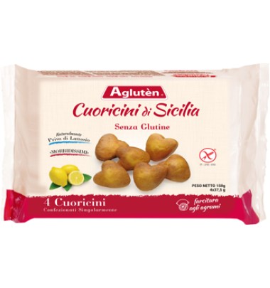 AGLUTEN CUORICINI SICILIA 150G