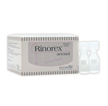 Rinorex Aerosol con Bicarbonato 25 fiale monodose da 3 ml