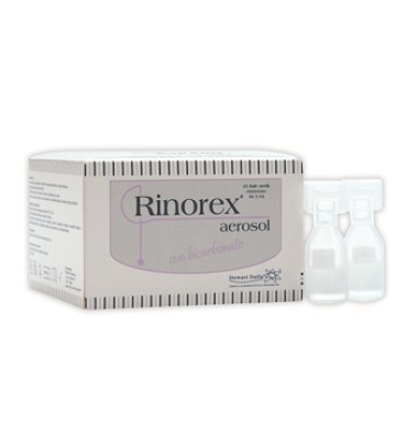 Rinorex Aerosol con Bicarbonato 25 fiale monodose da 3 ml