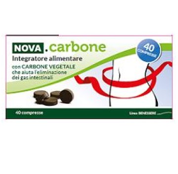 Nova Carbone Vegetale 40cpr