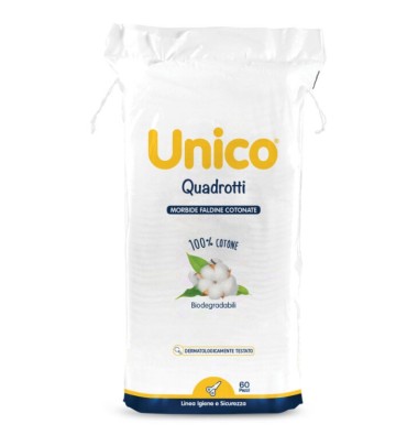 UNICO QUADROTTI 100% COT 60PZ