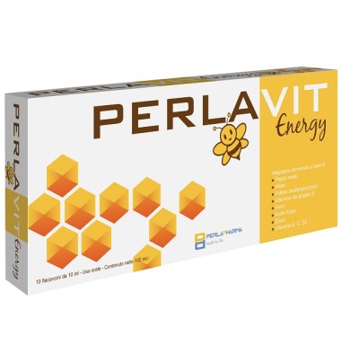 PerlaVit Energy Integratore Alimentare 10 Flaconcini da 10 ml