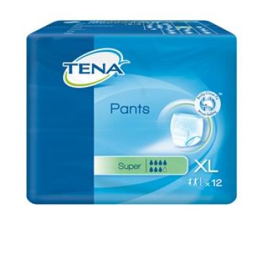 TENA PANTS SUP PANN XL 12P 3732