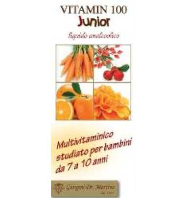 JUNIOR 200ML LIQ A VITAMIN 100