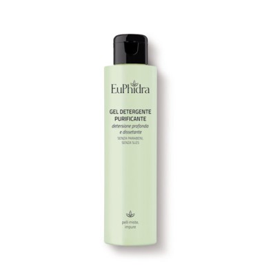 EuPhidra Linea Detergenza Delicata Gel Detergente Purificante Pelli Miste 150 ml 