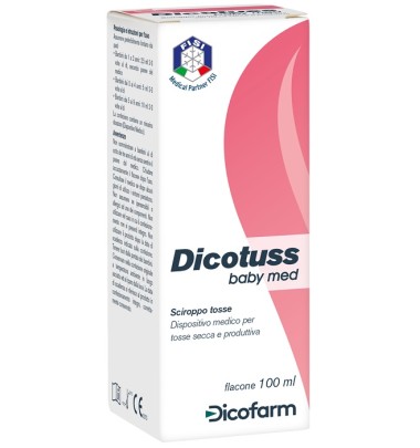 Dicotuss Baby Med 100ml-OFFERTISSIMA-ULTIMI PEZZI-ULTIMI ARRIVI-PRODOTTO ITALIANO-