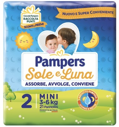 Pampers Sole&luna Flash Mini21