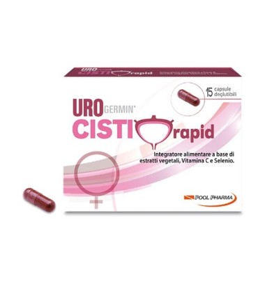 Urogermin Rapid Integratore 15 Capsule ULTIMO ARRIVO SCADENZA LUNGA