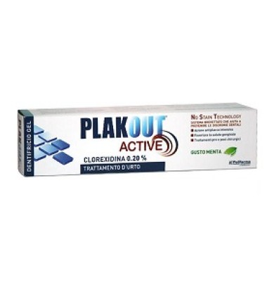 Plakout Active 0,20 Dentifricio Gel 75 ml -ULTIMI ARRIVI-PRODOTTO ITALIANO-OFFERTISSIMA-ULTIMI PEZZI-